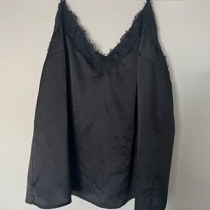 Black cami top